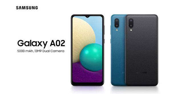 گوشی موبایل سامسونگ مدل Galaxy A02 دو سیم کارت ظرفیت 32 گیگابایت