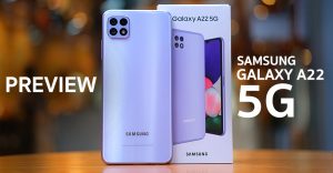 صفحه نمایش و ابعاد گوشی موبایل سامسونگ مدل Galaxy A22 5G دو سیم کارت ظرفیت 64/4 گیگابایت