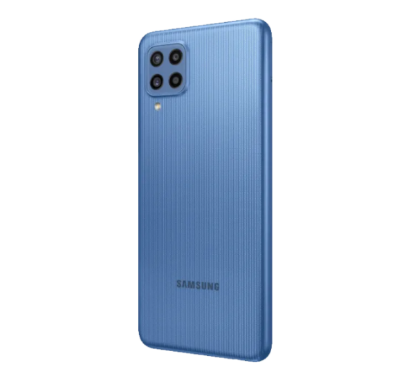 رنگ آبی گوشی موبایل سامسونگ مدل Galaxy M22 دوسیم کارت ظرفیت 128/4 گیگابایت