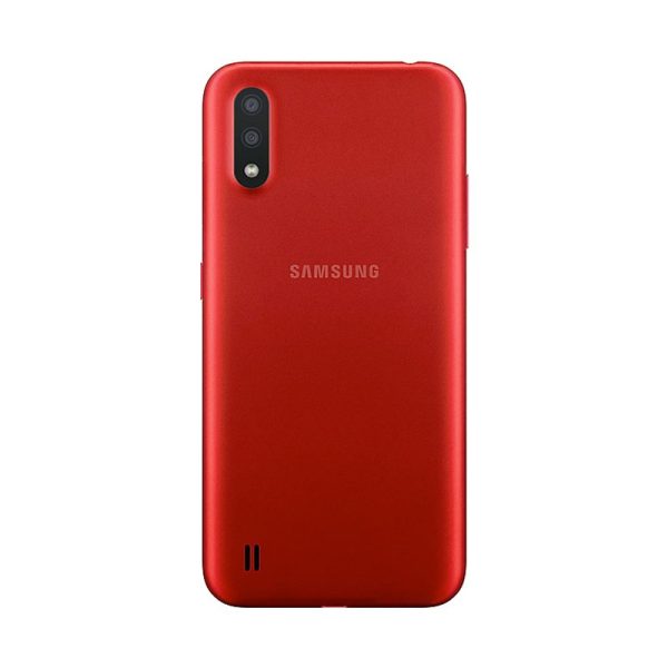 رنگ قرمز گوشی موبایل سامسونگ مدل Galaxy M01 دو سیم کارت ظرفیت 32/3 گیگابایت