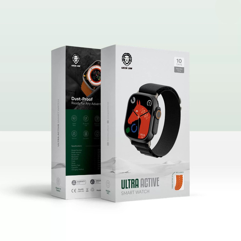 ساعت هوشمند طرح اولترا مدل green line ultra active